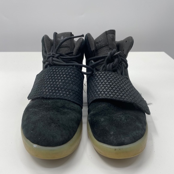 ADIDAS Tubular Invader Strap Sneakers Black Suede